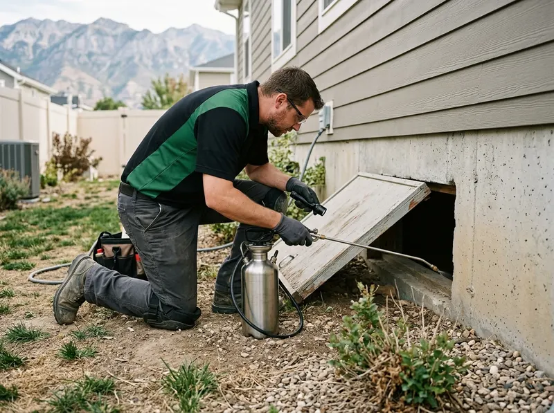 Crawl Space and Basement Encapsulation Pest Sweeps in Provo, UT